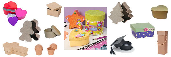 Paper Mache Book Box Set - Paper Mache - Basic Craft Supplies