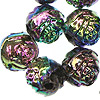 Rosebud Beads - Black Ab - AB Beads - Rosebud Flower Beads