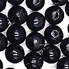 Black Beads - Small Black Beads - Black - 3mm Round Beads - Small Black Beads