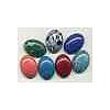 Gemocite Oval Cabochons - Dk Blue - 13 x 18 Oval Gemocite Cabochons