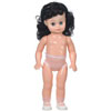 Doll Body with Hair - Black Hair - Craft Doll Body