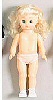 Doll Body with Platinum Hair - Platinum Hair - Craft Doll Body