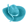 Mini Cowboy Hats - Blue - Cowboy Hat - 