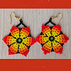 Stylezuri Tutorial - Flower Medallion Earrings