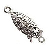 Filigree Slide Jewelry Clasps - Nickel Plated - 