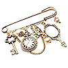 Kilt Pins - Nickel - Kiltie Pin - Jewelry Pin