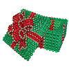 Beaded Gift Box - Xmas Green/red - Beading Kits - Beaded Kits - Beaded Trinket Box