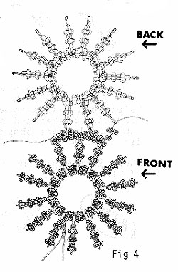 Beaded Wreath Pattern Figure 4 - Free Craft Pattern