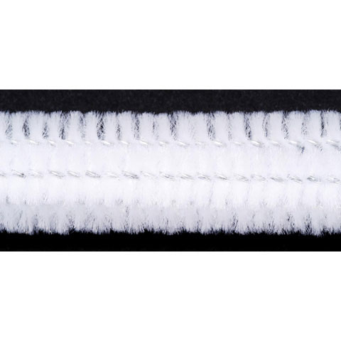  White Pipe Cleaner, Pipe Cleaners Craft, 30mm Super