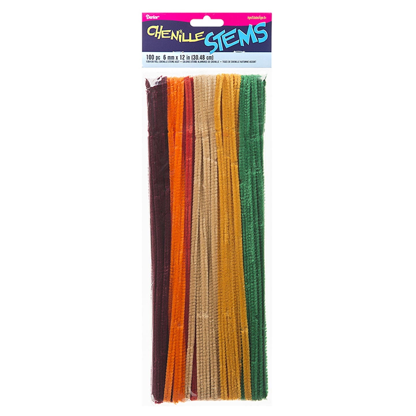 100Pcs Pipe Cleaners Bulk Craft Supplies Brown Chenille Stems 6Mm