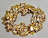 Filigree Stampings - Filigree Jewelry Findings - Gold - 